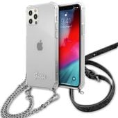 Etui Guess do iPhone 12 Pro Max, Przezroczysty