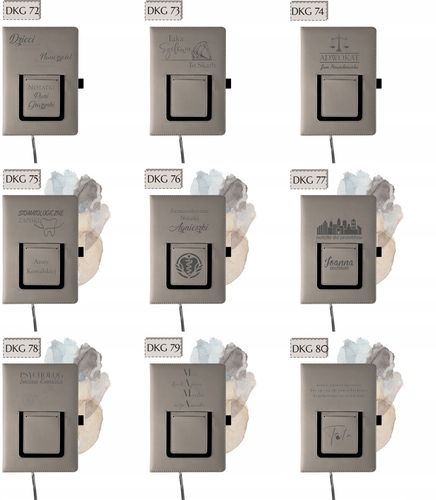 Notes z kieszonką notatnik A5 na prezent z imieniem dla adwokata grawer na Arena.pl