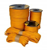 Linka EDCX 4mm Paracord 550 - (Orange Yellow, 50m)