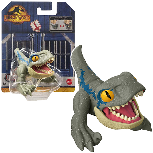 mattel jurassic world uncaged velociraptor blue na Arena.pl