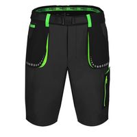 krótkie spodenki premium, 4 way stretch czarne rozmiar xl - t