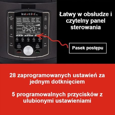 Instant Pot Pro 6 multicooker 10 w 1 na Arena.pl