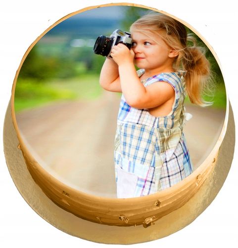 CUKROWY OPŁATEK NA TORT Z TWOIM ZDJĘCIEM + TEKST WYDRUK CUKROWY na Arena.pl