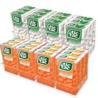 Tic Tac Mix smaków mięta pomarańcza 18 g x 24 sztuki