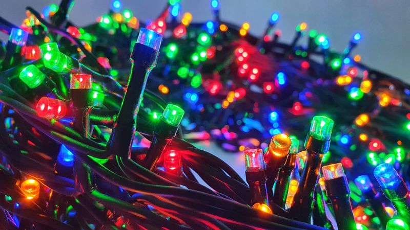 LAMPKI CHOINKOWE 500 LED TIMER zewnętrzne MULTI zdjęcie 7