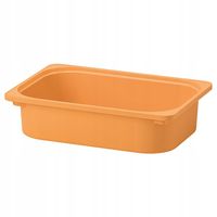 IKEA TROFAST pudełko pojemnik POMARAŃCZOWY 42x30x10cm