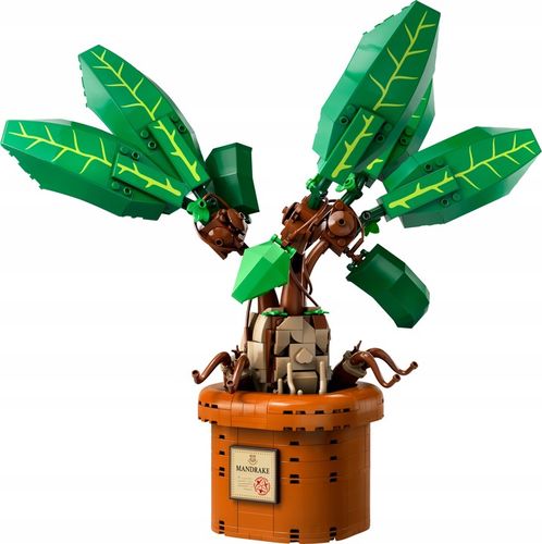 LEGO Harry Potter 76433 Mandragora Model Wrzeszczącej Rośliny w Doniczce na Arena.pl
