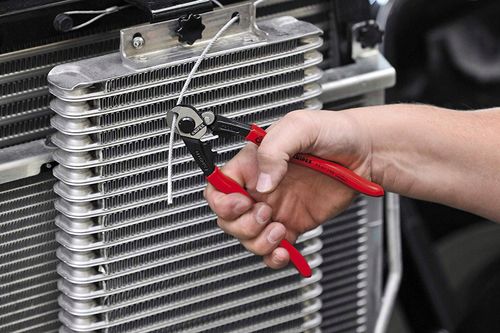 NOŻYCE DO LIN STALOWYCH 95 61 190 KNIPEX na Arena.pl