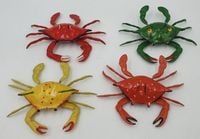 magnes na lodówkę krab ruchome nóżki 10 szt