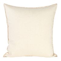 POSZEWKA BAWEŁNA LEN 45X45 CM KREMOWA