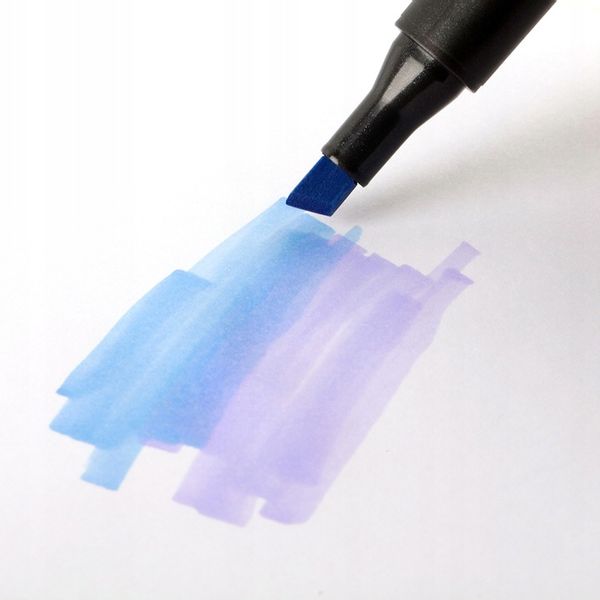 MARKERY ALKOHOLOWE 168szt. FLAMASTRY MAZAKI DWUSTRONNE PRO ZESTAW + TORBA zdjęcie 15