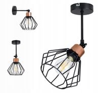 LAMPA wisząca żyrandol ruchomy loft BRYLANT drut 1
