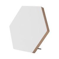 Sześciokątna ramka na zdjęcie z MDF-u do sublimacji - 17,8 x 20,3 cm