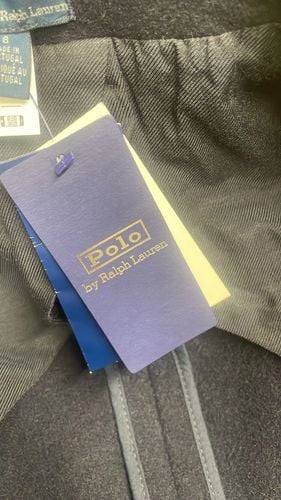 Polo Ralph Lauren Navy Wool Blend na Arena.pl