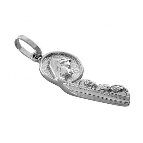 SREBRNY MEDALIK Z MATKĄ BOSKĄ PRÓBA SREBRA 925 na Arena.pl