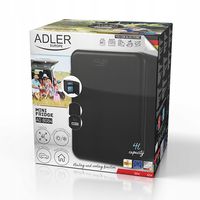 MINI LODÓWKA NAPOJE KOSMETYKI ŻYWNOŚĆ IDEALNA DO DOMU I W PODRÓŻY 4L BLACK
