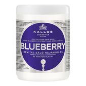 Kallos Blueberry, Rewitalizująca maska do włosów z ekstraktem z jagód i awokado, 1000ml