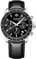 zegarek męski giewont chronograph sapphire czarny gw3520-a4