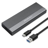 Aluminiowa Obudowa Kieszeń na dysk SSD M.2 SATA NGFF USB-C 6Gb/s 2TB