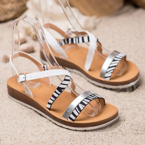 Sandałki Zebra Print r.37 na Arena.pl