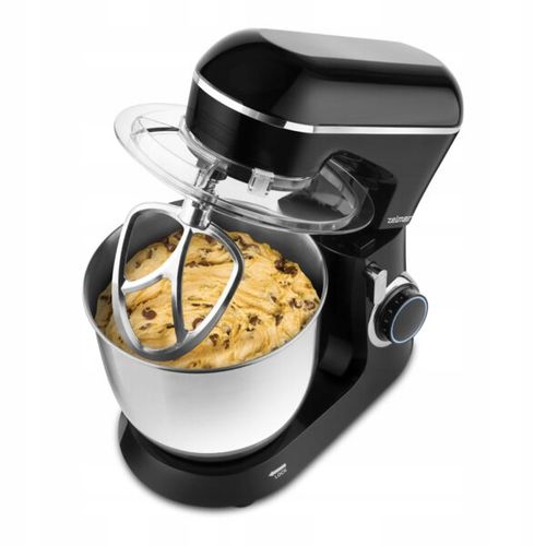 ROBOT KUCHENNY PLANETARNY ZELMER ZKR1300B CZARNY 1300W MISY 4,5/5L POKRYWA na Arena.pl