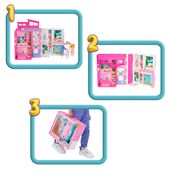 BARBIE DOMEK Dla Lalek Zestaw Do Zabawy