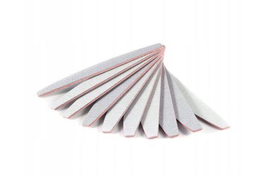 PILNIK DO PAZNOKCI 180/240ŁÓDKA PÓŁKSIĘŻYC ZEBRA ZESTAW 100 SZT DWUSTRONNY na Arena.pl