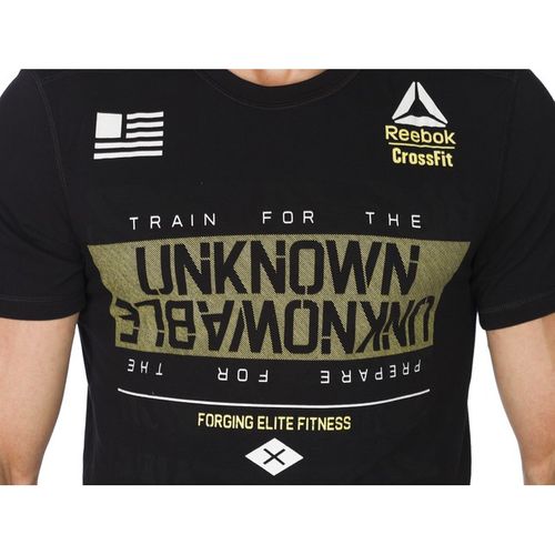 Reebok RCF Burnout Tee Black 848 na Arena.pl