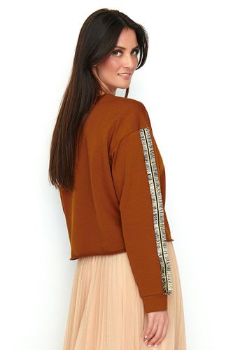 Bluza Damska Model NU190 Camel - Numinou  38 na Arena.pl