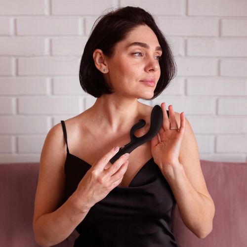 Wibrator damski GISTY masażer łechtaczki punktu G z króliczkiem NA PREZENT na Arena.pl