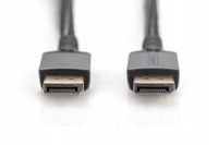 Kabel DisplayPort DIGITUS PREMIUM 8K60Hz UHD DP/DP M/M czarny 3m