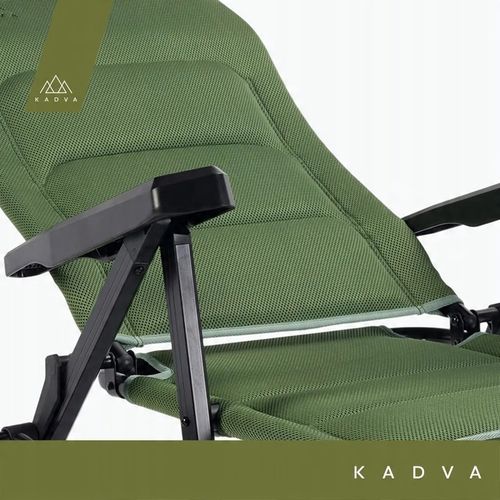 Krzesło turystyczne KADVA CAMPchair 3.0 zielony OS Aluminiowa Rama na Arena.pl