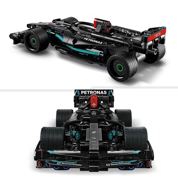 KLOCKI LEGO TECHNICZNE super samochód Pull-Back AMG F1 wyścigówka 240el. zdjęcie 14