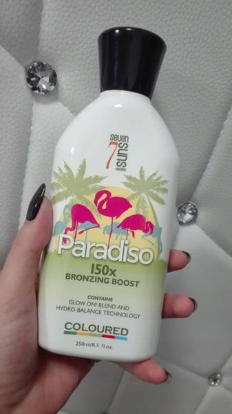 7suns Paradiso X150 Bronzer Do Solarium 250ml zdjęcie 3