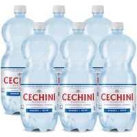 6x woda niskonasycona cechini muszyna wysokozmineralizowana 1l kaucja