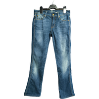 7 for all mankind Damskie Spodnie Wygodne Jeansowe Dżinsowe Niebieskie 27