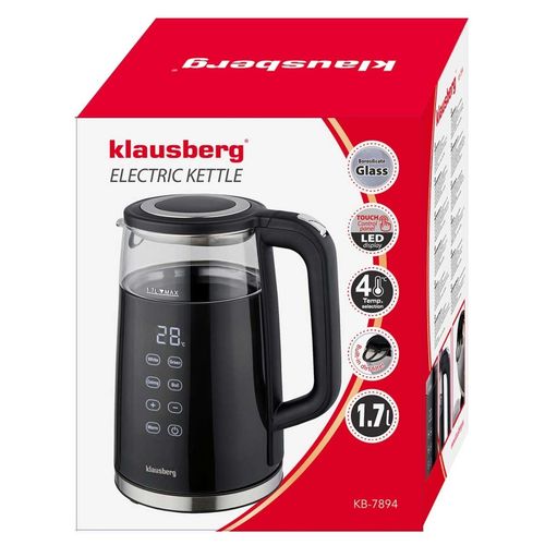 czajnik elektryczny 1,7l klausberg kb-7894 led regulacja temperatury na Arena.pl