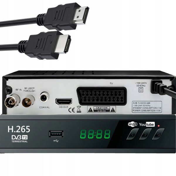 Tuner DVB-T2 RETOO ER1238 zdjęcie 7