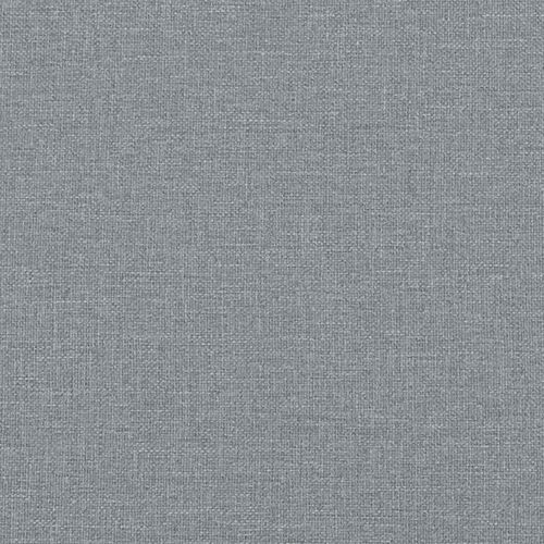 Zagłówek Ze LED Lights Z zagłówkiem Jasnoszary 80 cm tkanina na Arena.pl