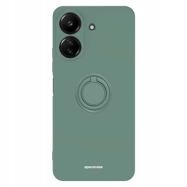 Spacecase Silicone Ring Redmi 13C 4G / Poco C65 Dark Gree zdjęcie 6