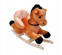 KONIK NA BIEGUNACH KOŃ BUJANY BUJAK PLUSZOWY BUJACZEK FOTEL BUJANY MASKOTKA