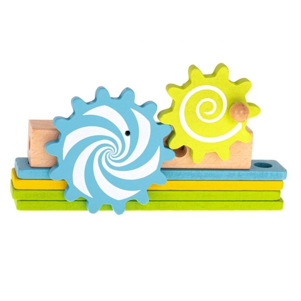 Warsztat krzesło edukacyjne klocki drewniane zestaw konstrukcyjny 49el. zdjęcie 7