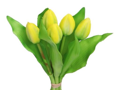 TULIPANY BUKIET TULIPANÓW GUMOWE GUMOWANE JAK ŻYWE na Arena.pl