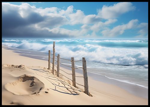 Plakat 84x59,5cm Szepty Oceanu na Arena.pl