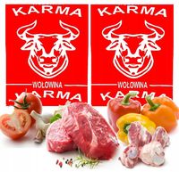 BARF WOŁOWY MIĘSO MROŻONE SUROWE DLA PSA 10 KG ZK WOŁOWE WOŁOWINA