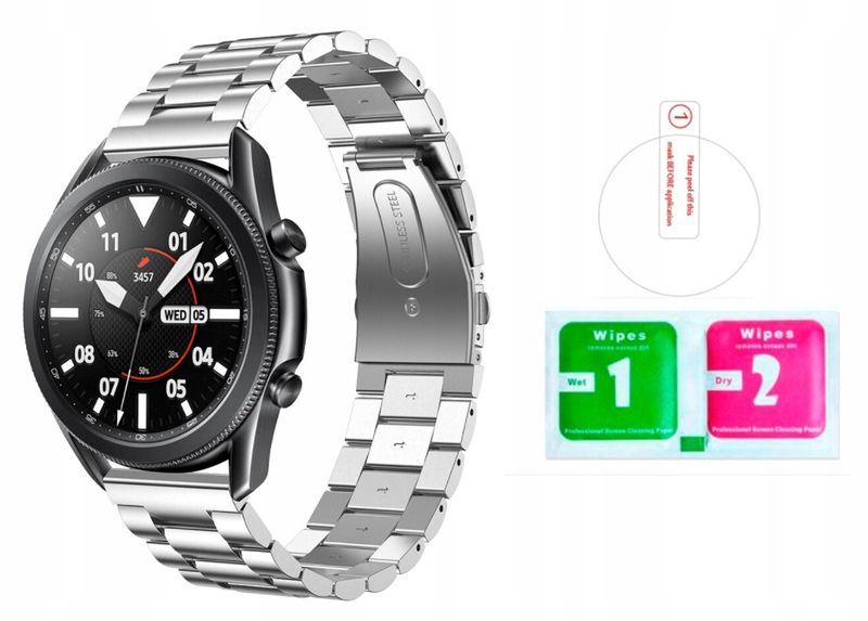 PASEK DO SAMSUNG GALAXY WATCH 3 / 45mm +SZKŁO zdjęcie 1