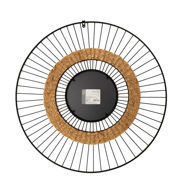 Lustro Miremba czarne/ naturalne okrągłe zdjęcie 3