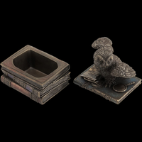 ŚNIEŻNA SOWA NA KSIĄŻKACH SZKATUŁKA VERONESE (WU75511A4)