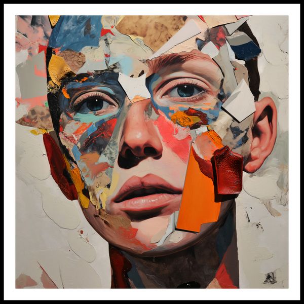 Plakat 70x70cm Podział Samego Siebie zdjęcie 3