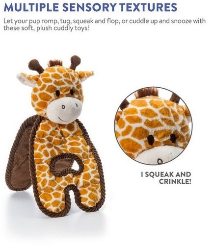 Petstages Cuddle Tugs Żyrafa 38cm PS69592 na Arena.pl